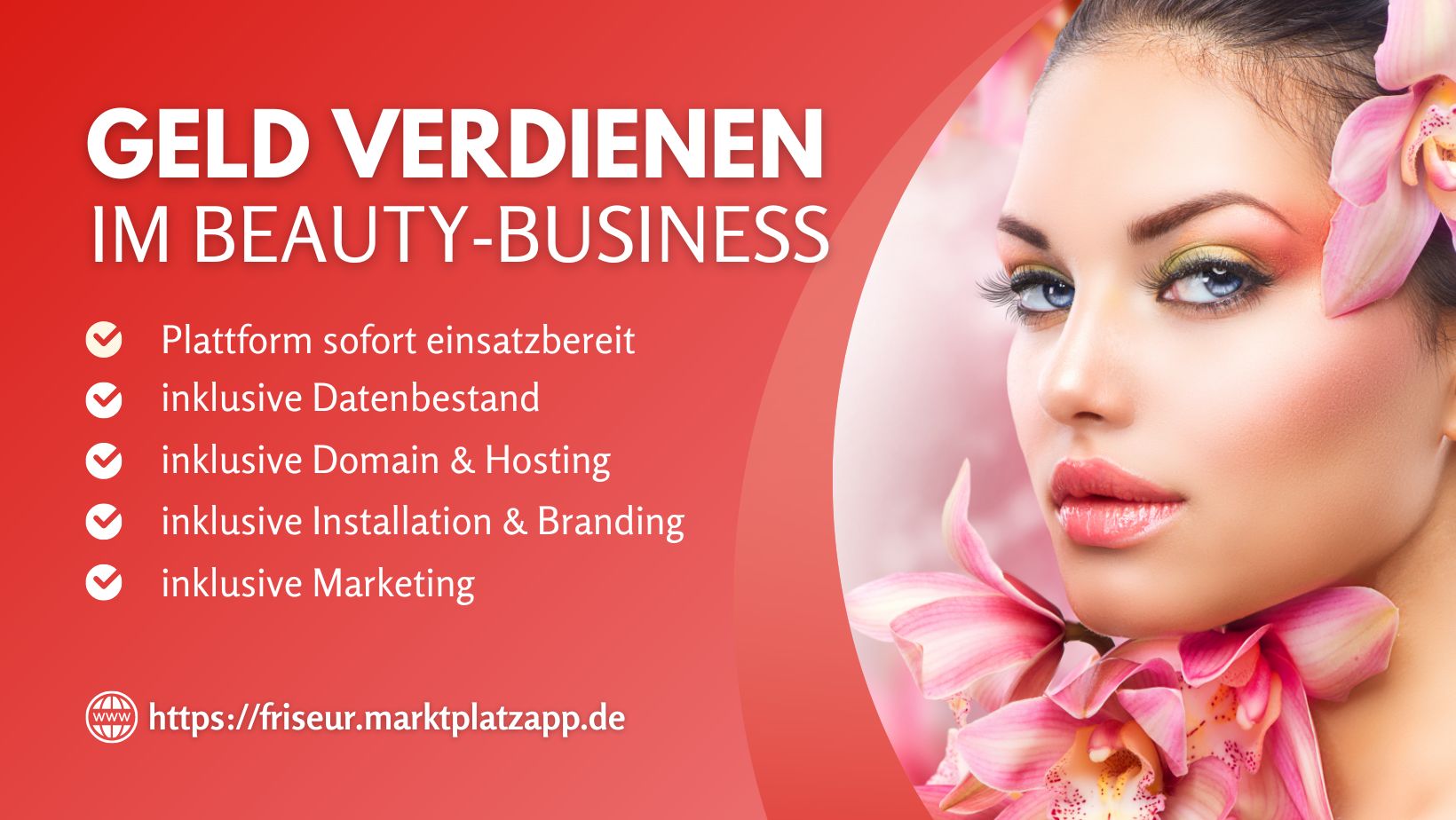 Marktplatz und Drittanbieter-Verkaufsplattform für die Vermarktung von Beauty-Dienstleistungen & Beautyprodukten