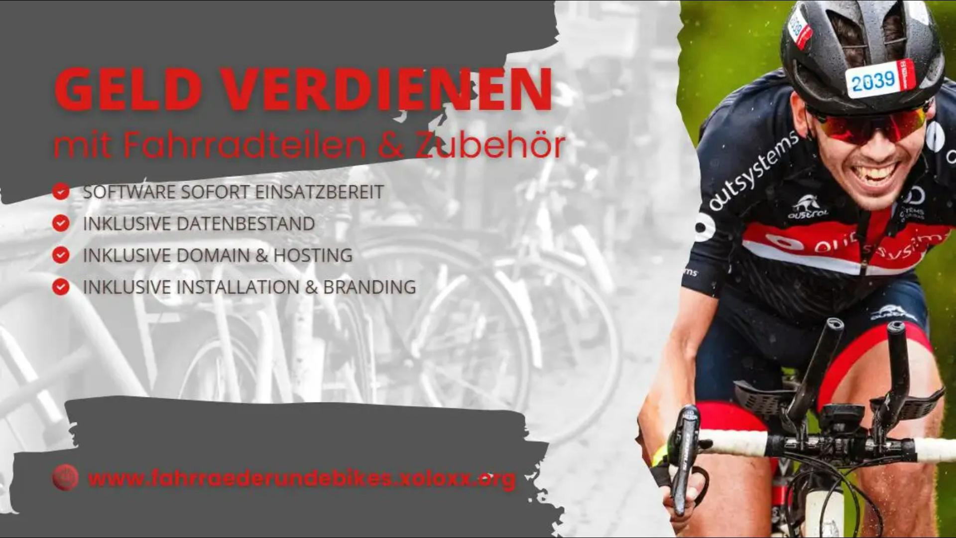 Riesiger Dropshipping- und Affiliate-Marktplatz für Fahrräder und Zubehör