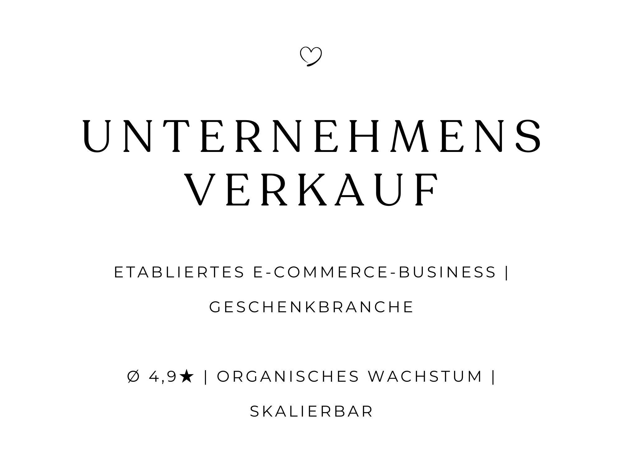 Etabliertes E-Commerce-Business im Bereich Geschenkgläser 