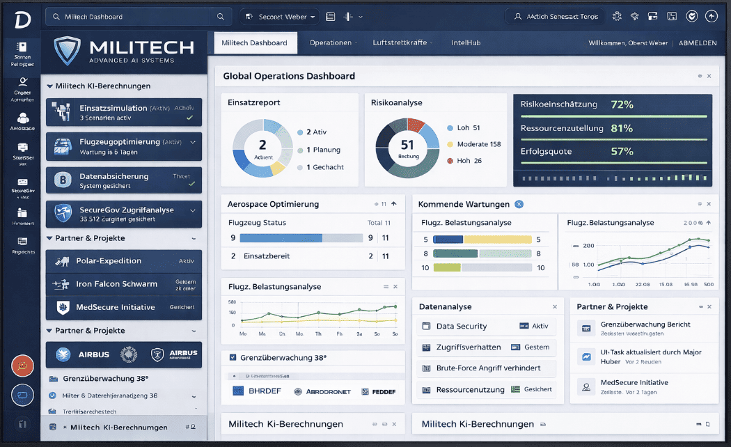 Militech  Analyse- & Optimierungssoftware (Millionenumsatz)