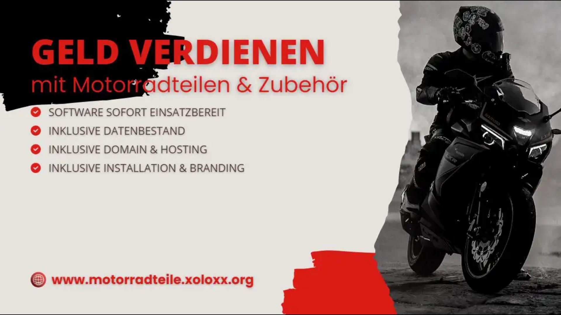 Riesiger Dropshipping- und Affiliate-Marktplatz für Motorradteile und Zubehör
