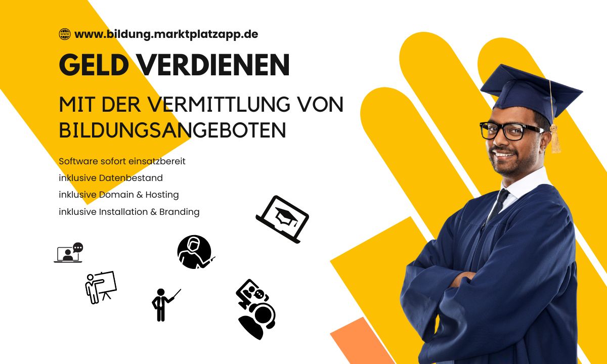 Starten Sie Ihr eigenes Portal für Weiterbildungen und Coaching-Dienstleistungen!