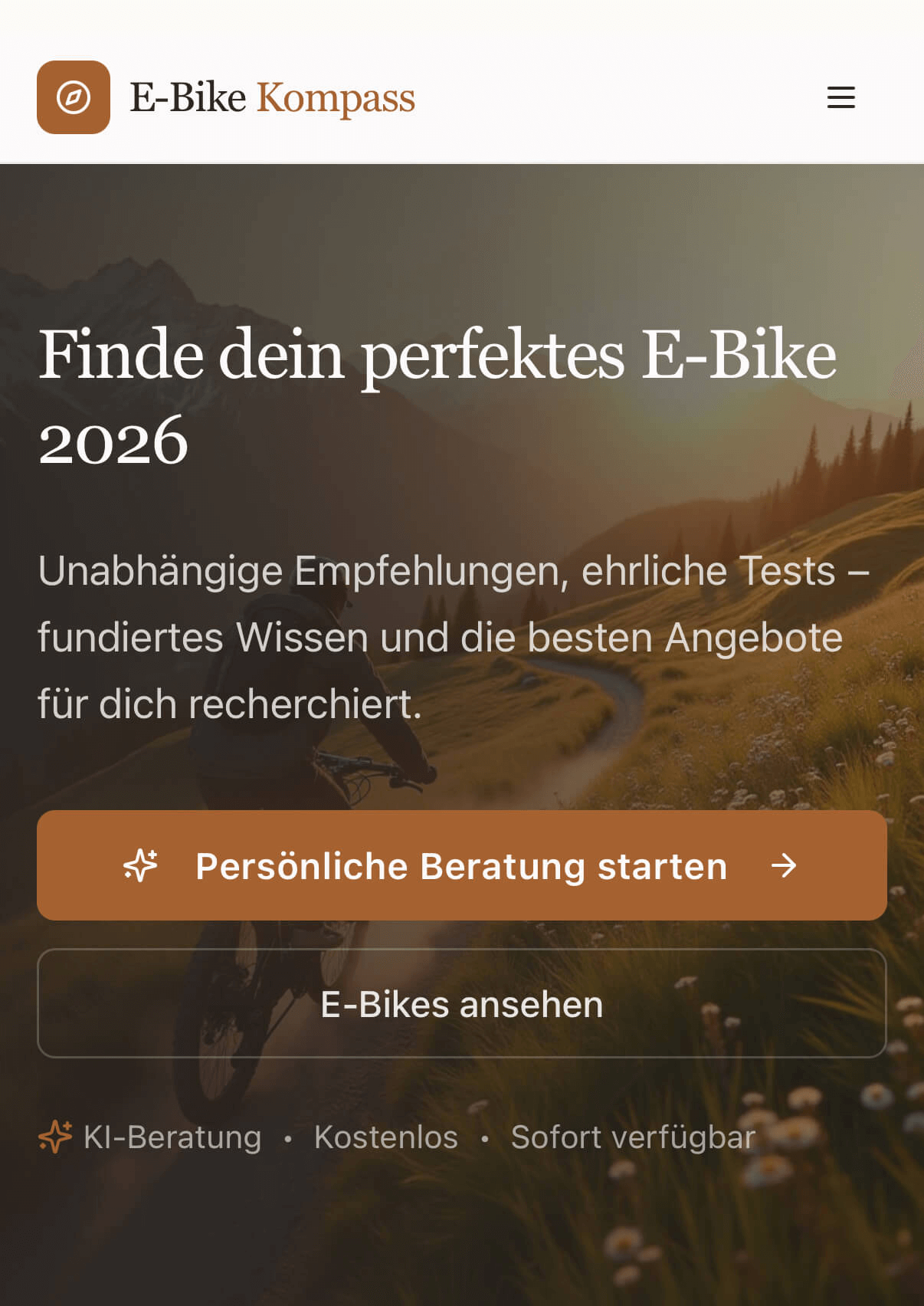 Schlüsselfertiges E-Bike-Business (`e-bike-kompass.de`) mit A-Partner-Zusage zu verkaufen
