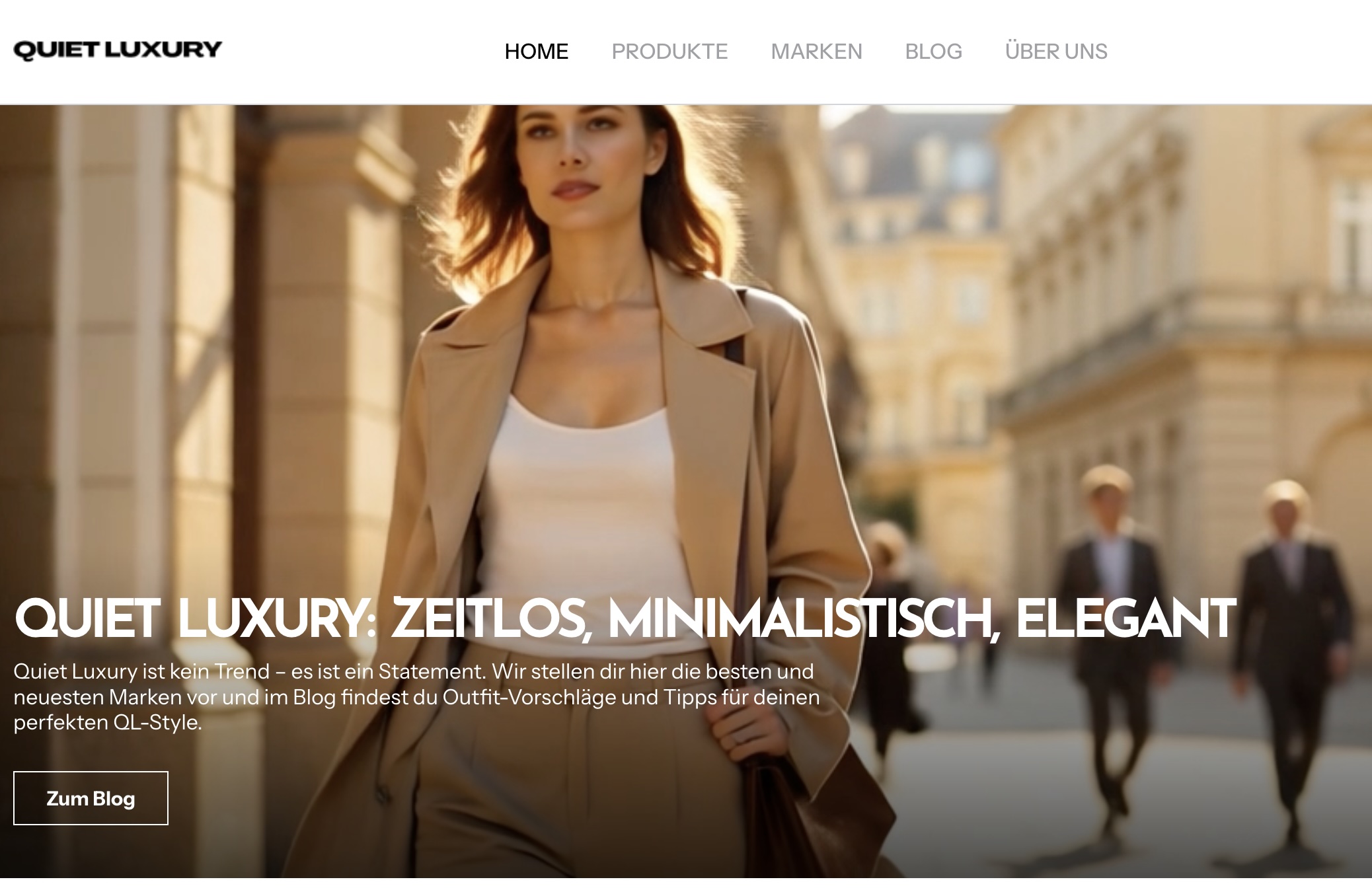 Affiliate-Webseite im Fashion-Bereich mit Pinterest-Reichweite und Premium-Domain zu verkaufen