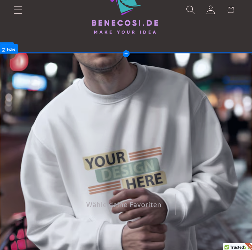 Dropshipping shop -Print on Demand- mit eigener Brand-shopify
