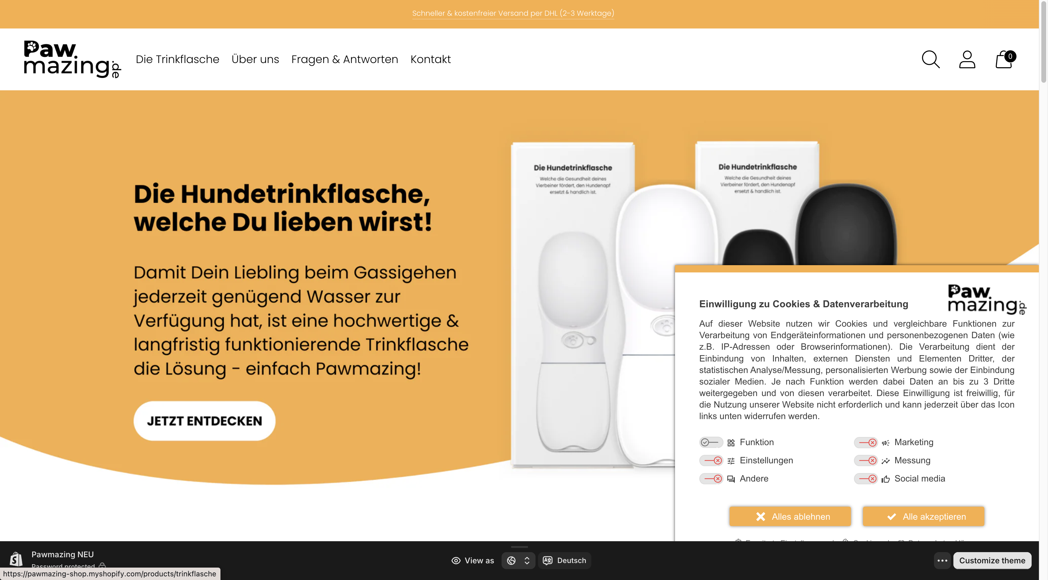 Bereit für deinen eigenen Hundeshop?