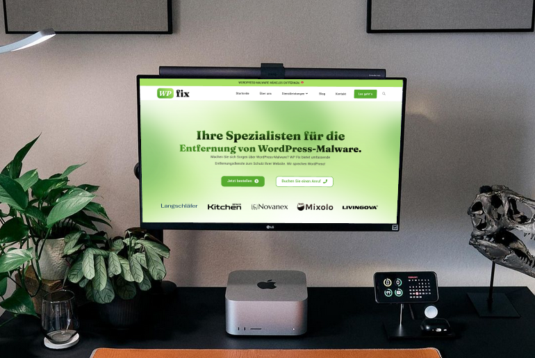 Wordpress Service Webseite (Malware) - hohe Rendite!