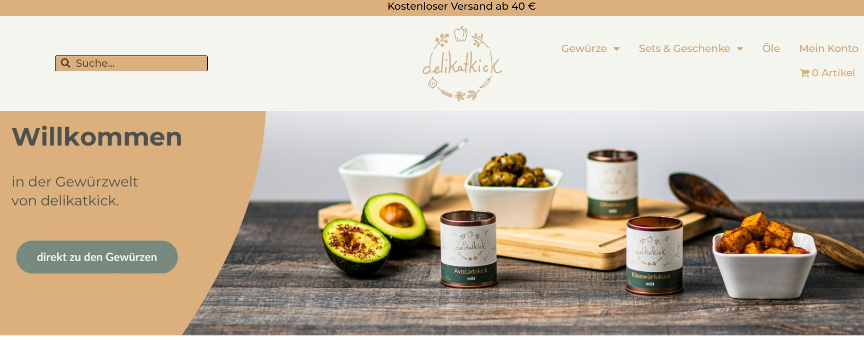 Profitables Gewürz-StartUp \\\"delikatkick\\\" abzugeben - inkl. DPMA-Marke, Onlineshop & 20.000€ Umsatzpotenzial auf Lager
