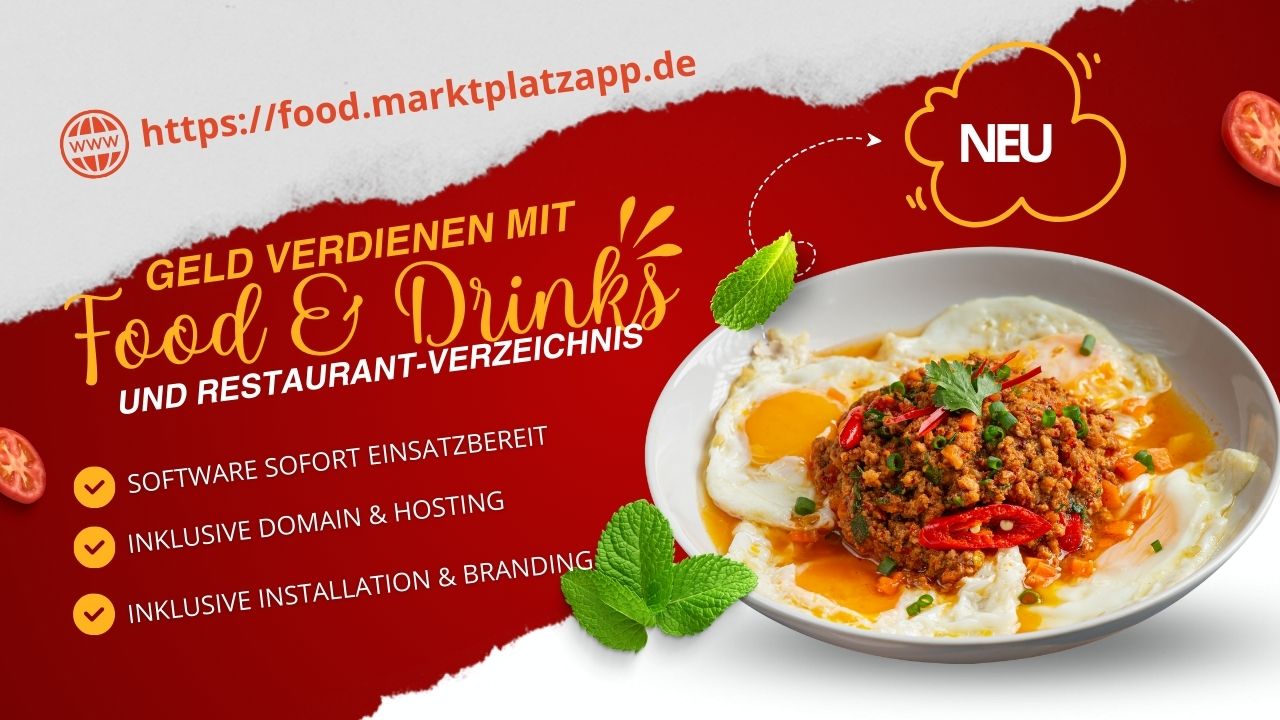 Marktplatz und Dropshipping-Multivendor-Handelsplattform für Lebensmittel & Getränke